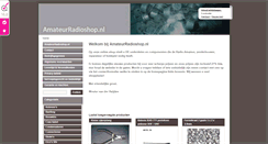 Desktop Screenshot of amateurradioshop.nl